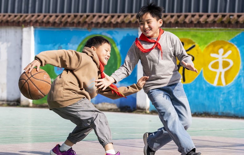 贵州从江：新学期 动起来