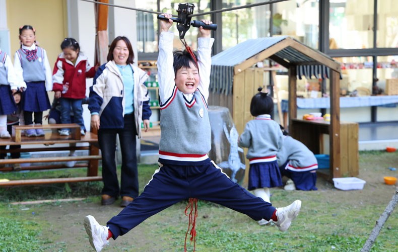 浙江磐安：自主游戏欢乐多