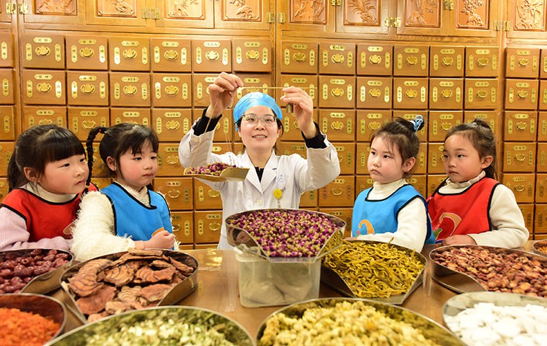 江苏东海：了解中医药知识