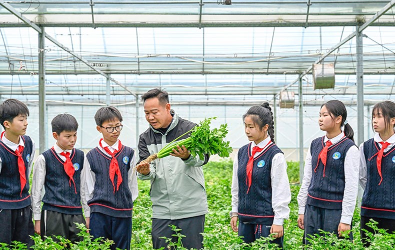 春假助农研学 体验劳动乐趣